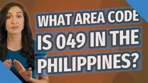 049 area code philippines